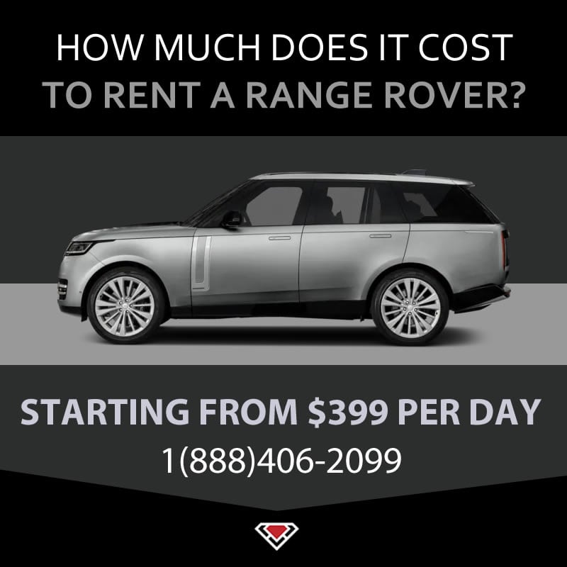 range rover rental cost